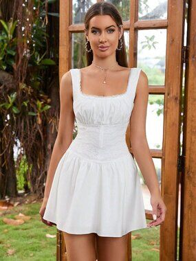 White Bridal Party Dress